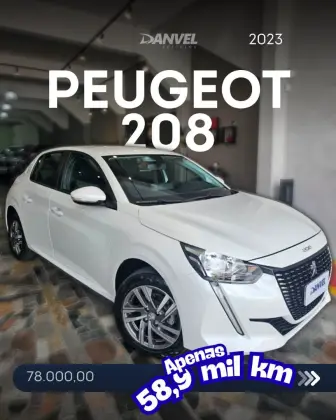 PEUGEOT 208 1.6 16V FLEX ALLURE AT6 PEUGEOT 208 1.6 16V FLEX ALLURE AT6