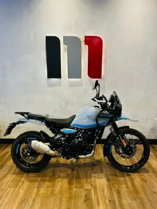 ROYAL ENFIELD HIMALAYAN 450 SLATE POPPY BLUE ROYAL ENFIELD HIMALAYAN 450 SLATE POPPY BLUE
