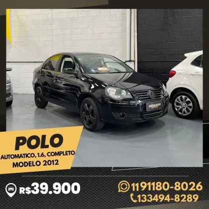 VOLKSWAGEN POLO SEDAN 1.6 MI COMFORTLINE 8V FLEX 4P AUTOMATIZADO VOLKSWAGEN POLO SEDAN 1.6 MI COMFORTLINE 8V FLEX 4P AUTOMATIZADO