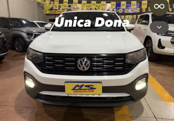 VOLKSWAGEN T-CROSS 1.0 200 TSI TOTAL FLEX COMFORTLINE AUTOMÁTICO VOLKSWAGEN T-CROSS 1.0 200 TSI TOTAL FLEX COMFORTLINE AUTOMÁTICO