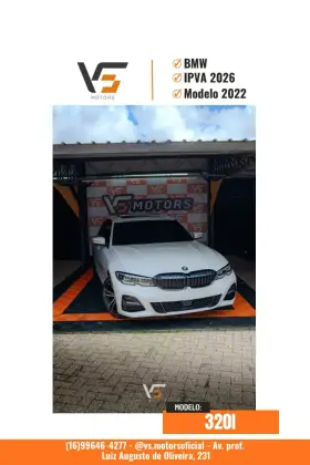 BMW 320i 2.0 16V TURBO FLEX M SPORT AUTOMÁTICO BMW 320i 2.0 16V TURBO FLEX M SPORT AUTOMÁTICO