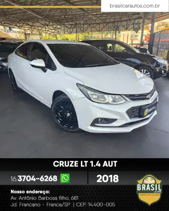 CHEVROLET CRUZE 1.4 TURBO LT 16V FLEX 4P AUTOMÁTICO CHEVROLET CRUZE 1.4 TURBO LT 16V FLEX 4P AUTOMÁTICO