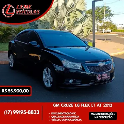 CHEVROLET CRUZE 1.8 LT 16V FLEX 4P AUTOMÁTICO CHEVROLET CRUZE 1.8 LT 16V FLEX 4P AUTOMÁTICO