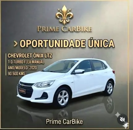CHEVROLET ONIX 1.0 TURBO FLEX LTZ MANUAL