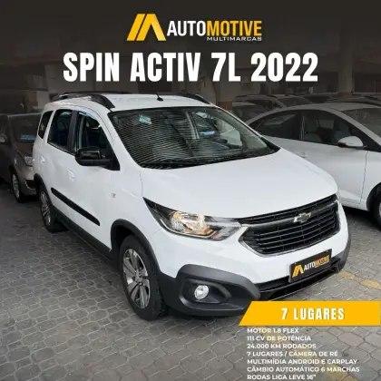 CHEVROLET SPIN 1.8 ACTIV7 8V FLEX 4P AUTOMÁTICO CHEVROLET SPIN 1.8 ACTIV7 8V FLEX 4P AUTOMÁTICO