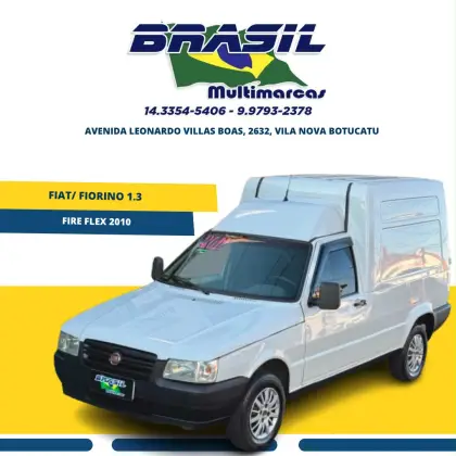 FIAT FIORINO 1.3 MPI FURGÃO 8V FLEX 2P MANUAL FIAT FIORINO 1.3 MPI FURGÃO 8V FLEX 2P MANUAL