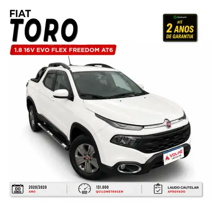 FIAT TORO 1.8 16V EVO FLEX FREEDOM AT6 FIAT TORO 1.8 16V EVO FLEX FREEDOM AT6