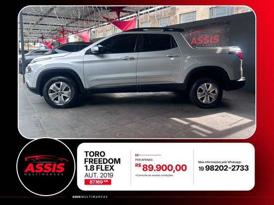 FIAT-TORO-1.8 16V EVO FLEX FREEDOM AT6 FIAT-TORO-2018