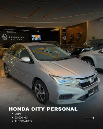 HONDA CITY 1.5 PERSONAL 16V FLEX 4P AUTOMÁTICO HONDA CITY 1.5 PERSONAL 16V FLEX 4P AUTOMÁTICO
