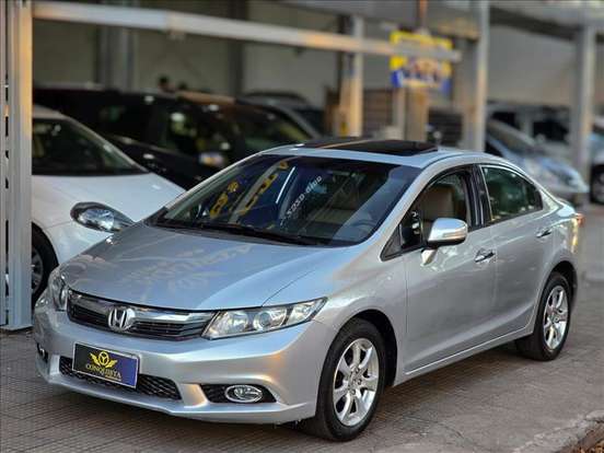 HONDA-CIVIC-1.8 EXS 16V FLEX 4P AUTOMÁTICO HONDA-CIVIC-2013