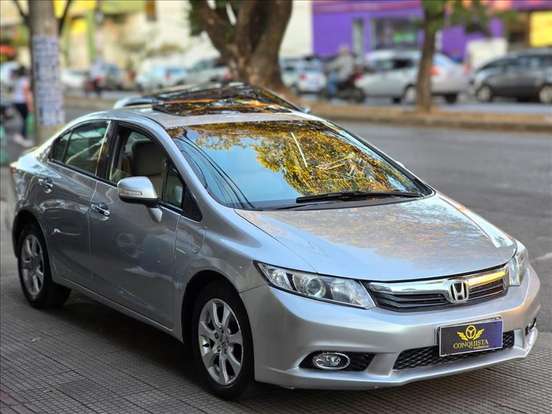 HONDA-CIVIC-1.8 EXS 16V FLEX 4P AUTOMÁTICO HONDA-CIVIC-2013