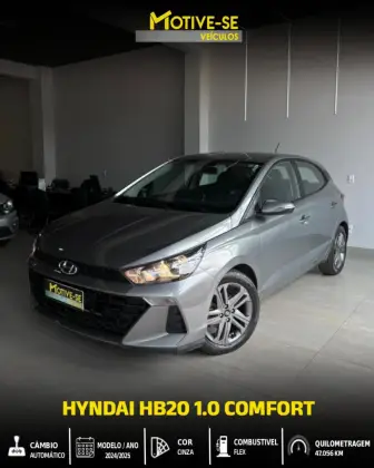 HYUNDAI HB20 1.0 TGDI FLEX COMFORT PLUS AUTOMÁTICO HYUNDAI HB20 1.0 TGDI FLEX COMFORT PLUS AUTOMÁTICO