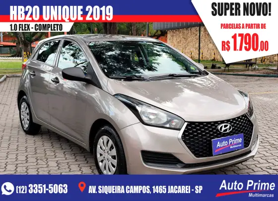 HYUNDAI HB20 1.0 UNIQUE 12V FLEX 4P MANUAL HYUNDAI HB20 1.0 UNIQUE 12V FLEX 4P MANUAL