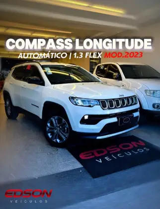 JEEP COMPASS 1.3 T270 TURBO FLEX LONGITUDE AT6 JEEP COMPASS 1.3 T270 TURBO FLEX LONGITUDE AT6