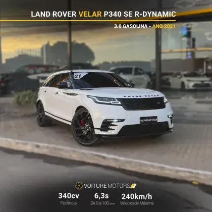 LAND ROVER RANGE ROVER VELAR 3.0 P340 GASOLINA R-DYNAMIC SE AUTOMÁTICO LAND ROVER RANGE ROVER VELAR 3.0 P340 GASOLINA R-DYNAMIC SE AUTOMÁTICO