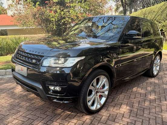 LAND ROVER-RANGE ROVER SPORT-5.0 HSE AUTOBIOGRAPHY DYNAMIC 4X4 V8 32V GASOLINA 4P AUTOMÁTICO LAND ROVER-RANGE ROVER SPORT-2014