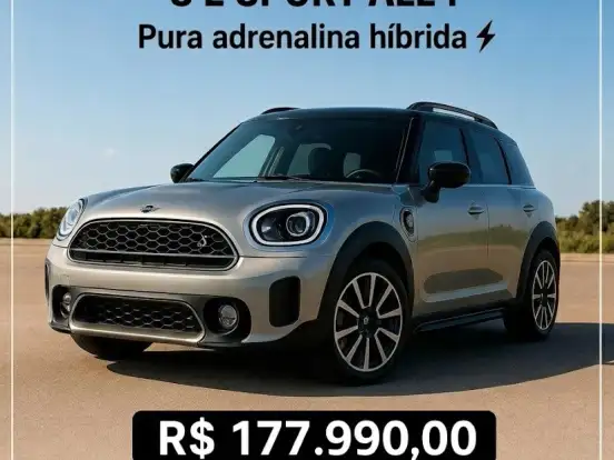 MINI-COUNTRYMAN-1.5 12V TWINPOWER TURBO HYBRID COOPER S E SPORT ALL4 STEPTRONIC MINI-COUNTRYMAN-2022