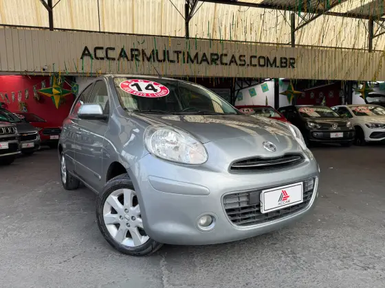 NISSAN MARCH 1.6 SV 16V FLEX 4P MANUAL NISSAN MARCH 1.6 SV 16V FLEX 4P MANUAL