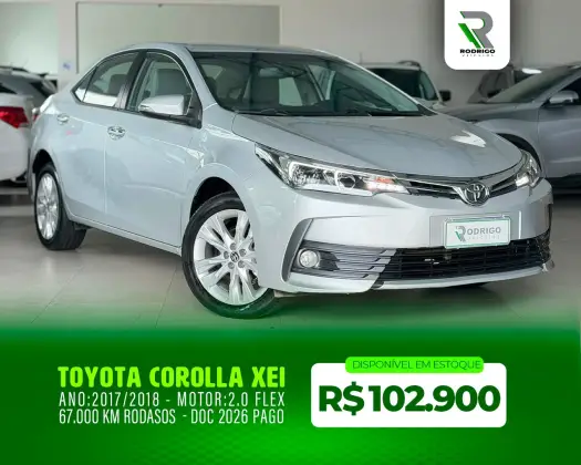 TOYOTA COROLLA 2.0 XEI 16V FLEX 4P AUTOMÁTICO TOYOTA COROLLA 2.0 XEI 16V FLEX 4P AUTOMÁTICO