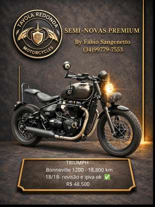 TRIUMPH-BONNEVILLE BOBBER 1200-2018