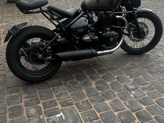 TRIUMPH-BONNEVILLE BOBBER 1200 TRIUMPH-BONNEVILLE BOBBER 1200-2018