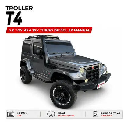TROLLER T4 3.2 TGV 4X4 16V TURBO DIESEL 2P MANUAL TROLLER T4 3.2 TGV 4X4 16V TURBO DIESEL 2P MANUAL