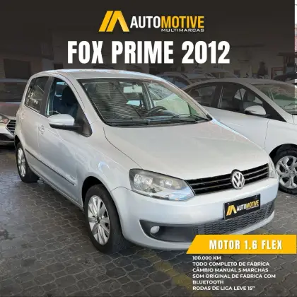 VOLKSWAGEN FOX 1.6 MI PRIME 8V FLEX 4P MANUAL VOLKSWAGEN FOX 1.6 MI PRIME 8V FLEX 4P MANUAL