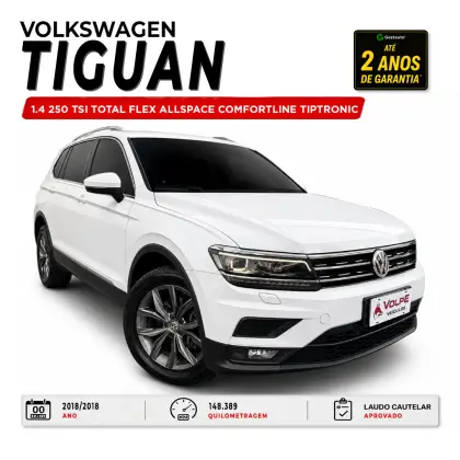 VOLKSWAGEN TIGUAN 1.4 250 TSI TOTAL FLEX ALLSPACE COMFORTLINE TIPTRONIC VOLKSWAGEN TIGUAN 1.4 250 TSI TOTAL FLEX ALLSPACE COMFORTLINE TIPTRONIC