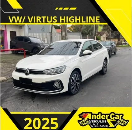 VOLKSWAGEN VIRTUS 1.0 200 TSI HIGHLINE AUTOMÁTICO VOLKSWAGEN VIRTUS 1.0 200 TSI HIGHLINE AUTOMÁTICO