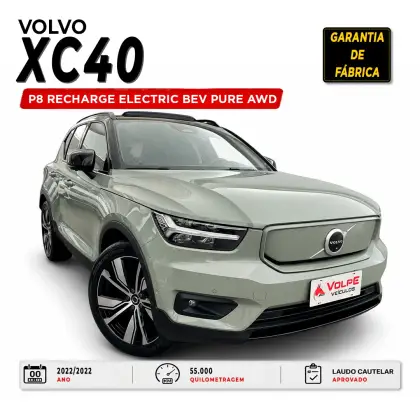 VOLVO XC40 P8 RECHARGE ELECTRIC BEV PURE AWD VOLVO XC40 P8 RECHARGE ELECTRIC BEV PURE AWD