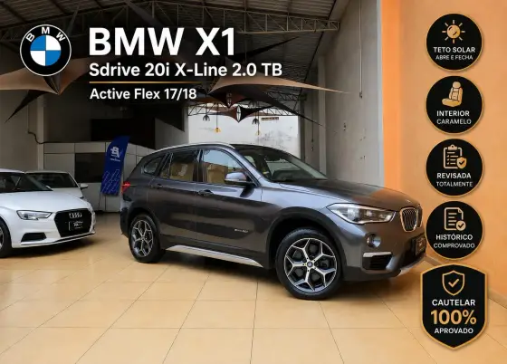 BMW X1 2.0 16V TURBO ACTIVEFLEX SDRIVE20I X-LINE 4P AUTOMÁTICO