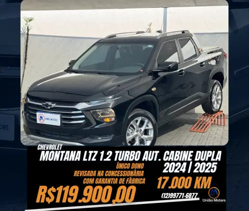 CHEVROLET MONTANA 1.2 TURBO FLEX LTZ AUTOMÁTICO CHEVROLET MONTANA 1.2 TURBO FLEX LTZ AUTOMÁTICO