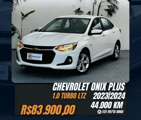 CHEVROLET ONIX 1.0 TURBO FLEX PLUS LTZ AUTOMÁTICO CHEVROLET ONIX 1.0 TURBO FLEX PLUS LTZ AUTOMÁTICO