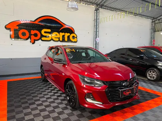 CHEVROLET ONIX 1.0 TURBO FLEX RS AUTOMÁTICO CHEVROLET ONIX 1.0 TURBO FLEX RS AUTOMÁTICO