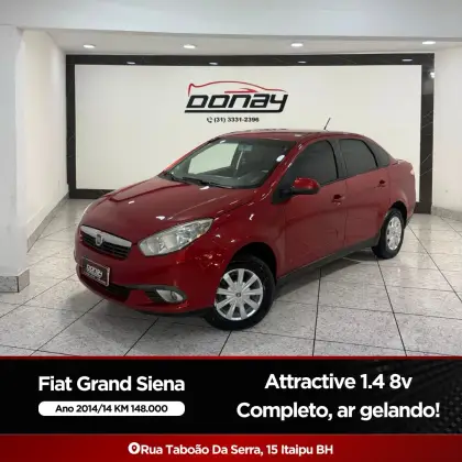FIAT GRAND SIENA 1.4 MPI ATTRACTIVE 8V FLEX 4P MANUAL