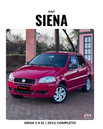 FIAT SIENA 1.4 MPI EL 8V FLEX 4P MANUAL FIAT SIENA 1.4 MPI EL 8V FLEX 4P MANUAL