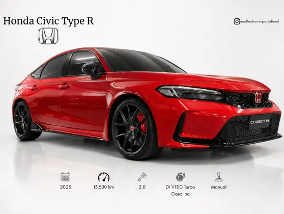 HONDA CIVIC 2.0 DI VTEC TURBO GASOLINA TYPE R MANUAL HONDA CIVIC 2.0 DI VTEC TURBO GASOLINA TYPE R MANUAL