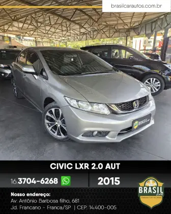 HONDA CIVIC 2.0 LXR 16V FLEX 4P AUTOMÁTICO HONDA CIVIC 2.0 LXR 16V FLEX 4P AUTOMÁTICO