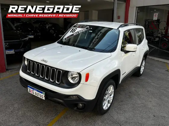JEEP RENEGADE 2.0 16V TURBO DIESEL LONGITUDE 4P 4X4 AUTOMÁTICO JEEP RENEGADE 2.0 16V TURBO DIESEL LONGITUDE 4P 4X4 AUTOMÁTICO