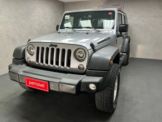 JEEP WRANGLER 3.6 UNLIMITED SPORT 4X4 V6 GASOLINA 4P AUTOMÁTICO JEEP WRANGLER 3.6 UNLIMITED SPORT 4X4 V6 GASOLINA 4P AUTOMÁTICO
