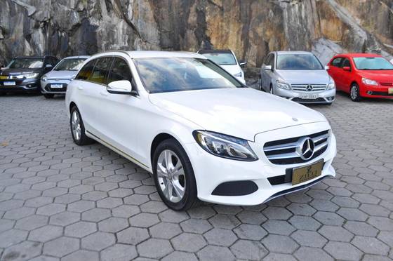 MERCEDES-BENZ C 180 1.6 CGI ESTATE AVANTGARDE 16V TURBO GASOLINA 4P AUTOMÁTICO