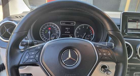 MERCEDES-BENZ-B 200-1.6 TURBO GASOLINA 4P AUTOMÁTICO MERCEDES-BENZ-B 200-2013