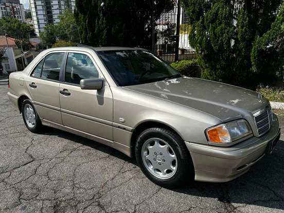 MERCEDES-BENZ-C 180-1.8 CLASSIC PLUS GASOLINA 4P AUTOMÁTICO MERCEDES-BENZ-C 180-1998