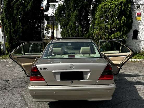 MERCEDES-BENZ-C 180-1.8 CLASSIC PLUS GASOLINA 4P AUTOMÁTICO MERCEDES-BENZ-C 180-1998