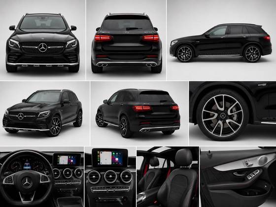 MERCEDES-BENZ GLC 43 AMG 3.0 V6 GASOLINA 4MATIC 9G-TRONIC