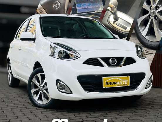 NISSAN-MARCH-1.6 SL 16V FLEX 4P XTRONIC NISSAN-MARCH-2017