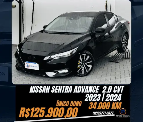 NISSAN SENTRA 2.0 16V GASOLINA ADVANCE XTRONIC