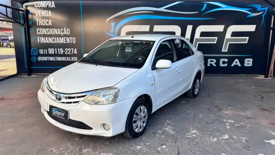TOYOTA ETIOS 1.5 XS SEDAN 16V FLEX 4P MANUAL TOYOTA ETIOS 1.5 XS SEDAN 16V FLEX 4P MANUAL