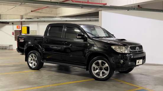 TOYOTA-HILUX-3.0 SRV 4X4 CD 16V TURBO INTERCOOLER DIESEL 4P AUTOMÁTICO TOYOTA-HILUX-2010