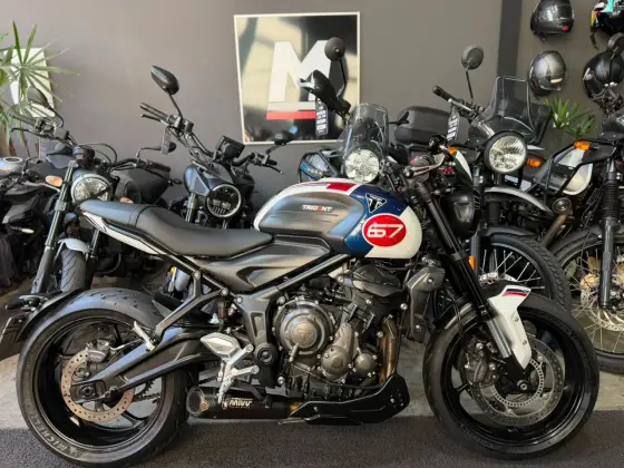 TRIUMPH TRIDENT 660 TRIPLE TRIBUTE EDITION TRIUMPH TRIDENT 660 TRIPLE TRIBUTE EDITION